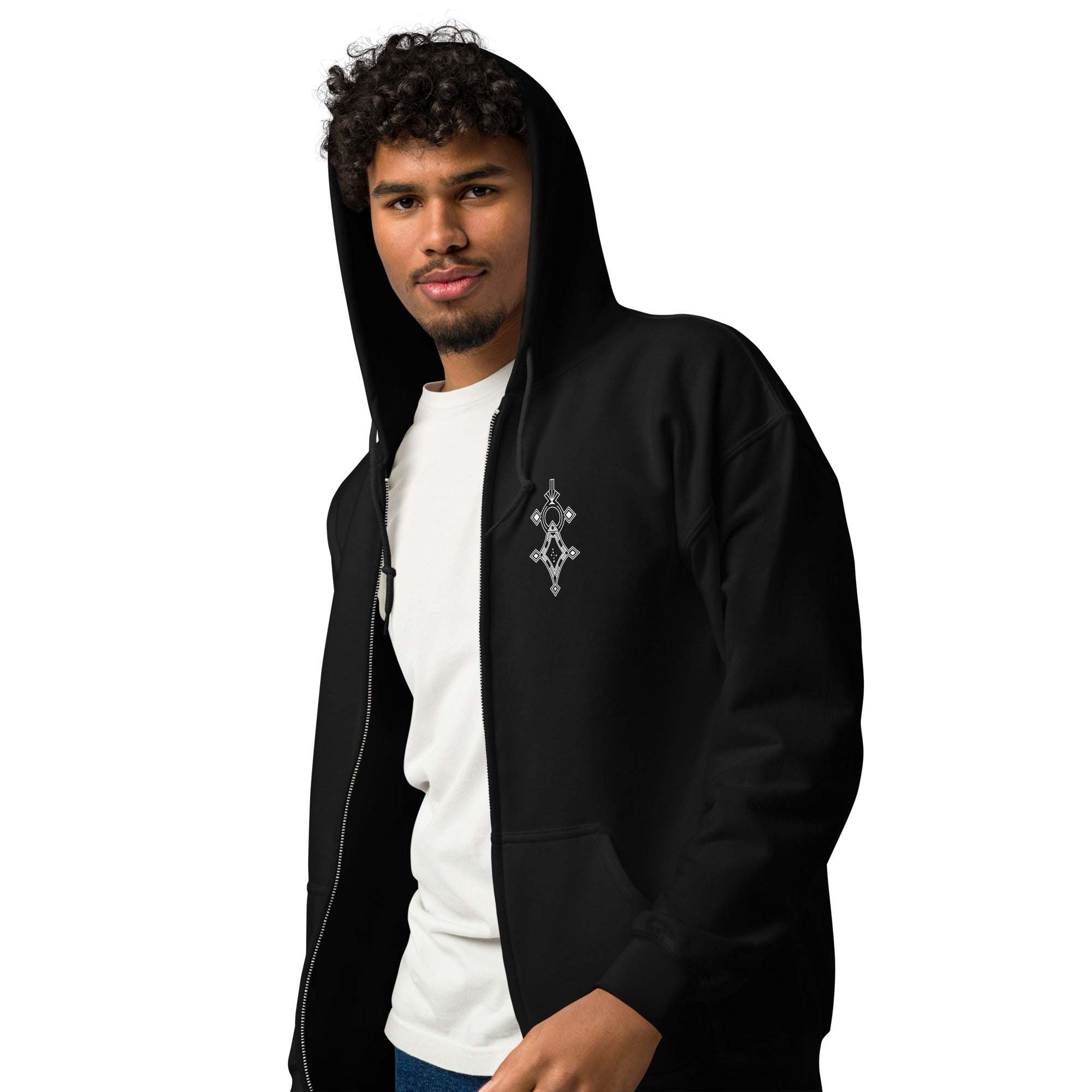 Azwane Nomad zip hoodie-MenT-SHIRTAzwane Nomad zip hoodie