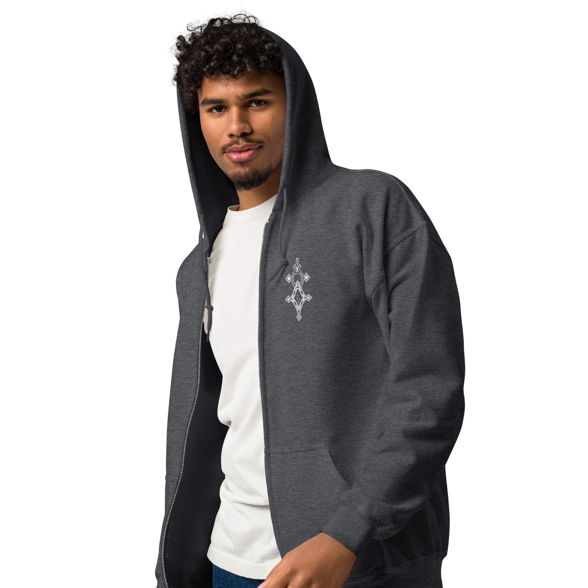 Azwane Nomad zip hoodie-MenT-SHIRTAzwane Nomad zip hoodie